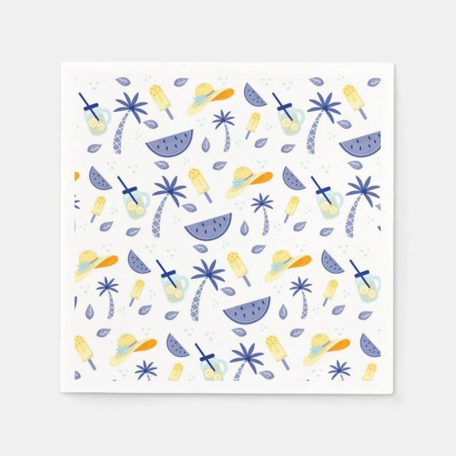 Servilleta De Papel Summertime Essentials (Anverso)