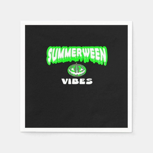 Servilleta De Papel Summerween Vibes Classic (Anverso)