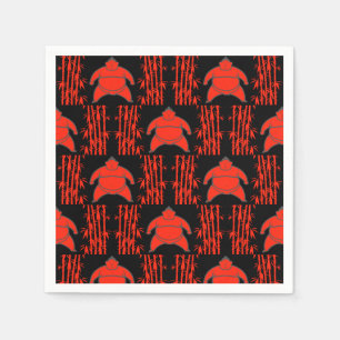 Servilleta De Papel Sumo Wrestler