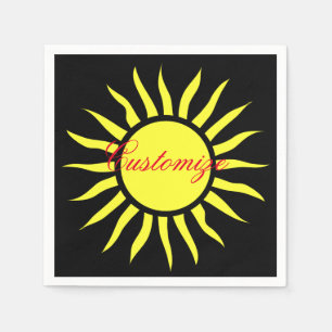 Servilleta De Papel Sun ardiente Thunder_Cove