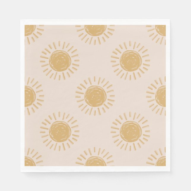 Servilleta De Papel Sun Fiesta Napkins (Anverso)