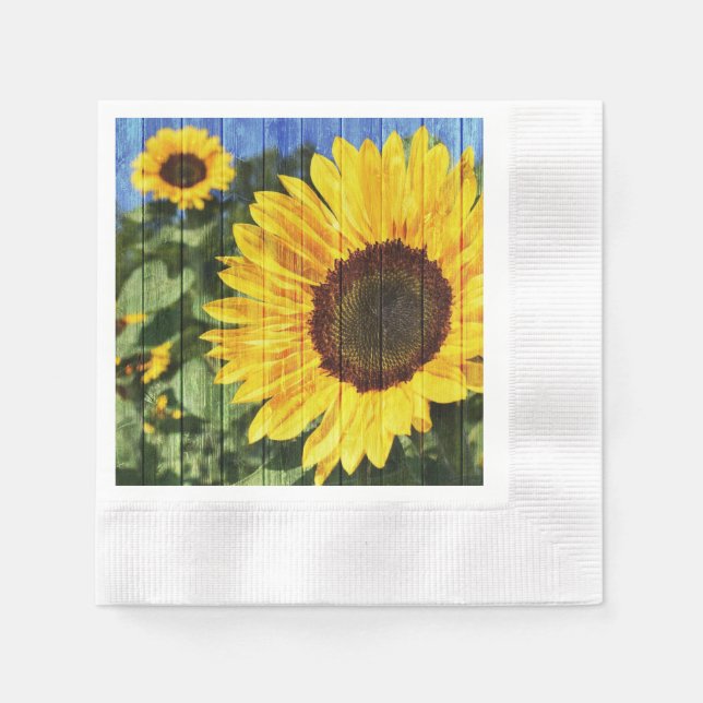 Servilleta De Papel Sunflower (Anverso)