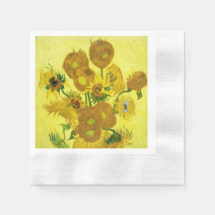 Servilleta De Papel Sunflowers Vincent van Gogh