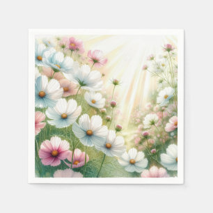 Servilleta De Papel Sunny Cosmos Garden