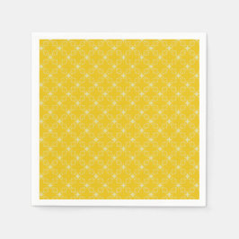 Servilleta De Papel Sunny Radiance Pattern Cocktail Napkins