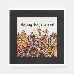 SERVILLETA DE PAPEL ¡SUNS! RAYO DE SOL! ¡FELIZ HALLOWEEN! :)