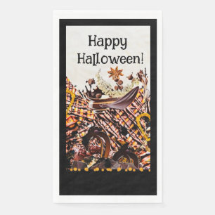 SERVILLETA DE PAPEL ¡SUNS! RAYO DE SOL! ¡FELIZ HALLOWEEN! :)
