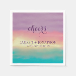 Servilleta De Papel Sunset Romance | BODA