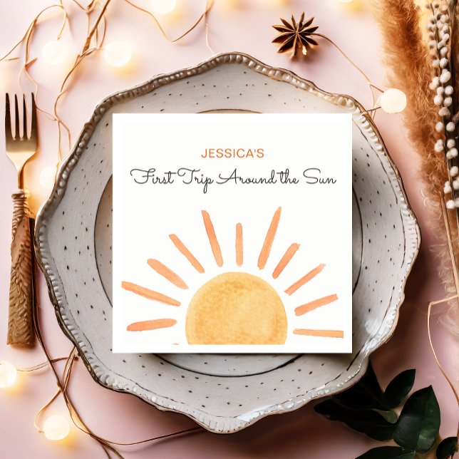 Servilleta De Papel Sunshine Rainbow Trip alrededor del domingo 1° cum (Subido por el creador)