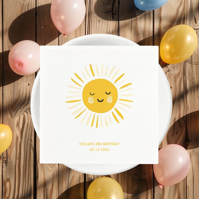 Servilleta De Papel Sunshine se está convirtiendo en fiesta de cumplea (Subido por el creador)