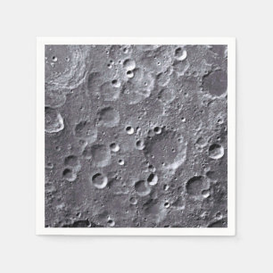 Servilleta De Papel Superficie de la luna
