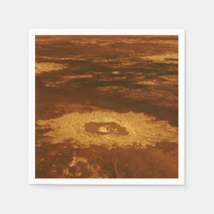 Servilleta De Papel Superficie hirviendo del planeta Venus
