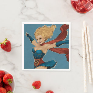 Servilleta De Papel Supergirl Bombshell