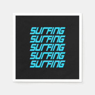 Servilleta De Papel Surfing Surfing