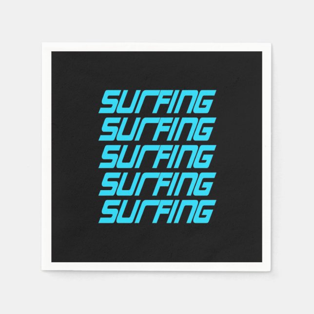 Servilleta De Papel Surfing Surfing (Anverso)