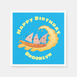 Servilleta De Papel Surfista de maíz de nachos