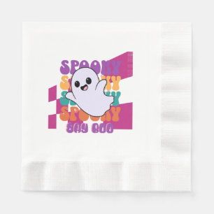 Servilleta De Papel Susto de Halloween