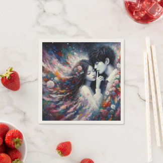 Servilleta De Papel Susurros de San Valentín de papel de amor Napkin -