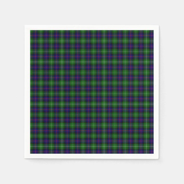 Servilleta De Papel Sutherland Tartan (Anverso)