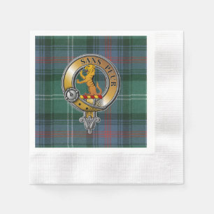 Servilleta De Papel Sutherland Tartan & Badge