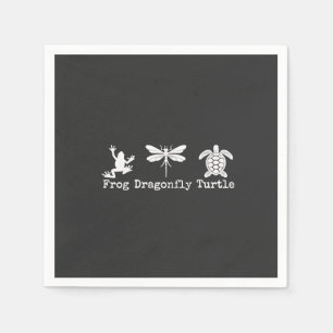 Servilleta De Papel Sutil tortuga de rana antimaga anti-Trump