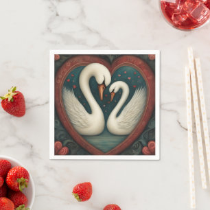 Servilleta De Papel Swan Love 1