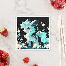 Servilleta De Papel Sweet Adorable Unicorn Baby Shower