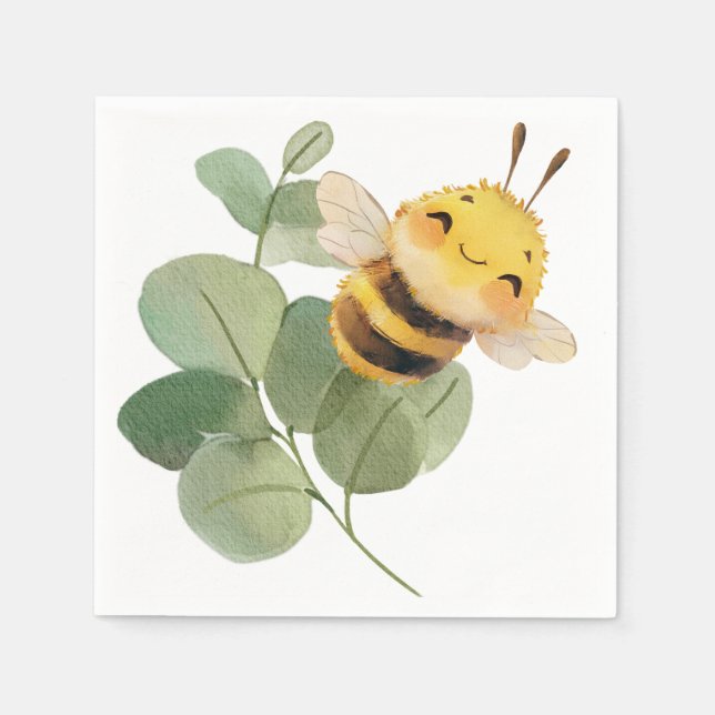 Servilleta De Papel Sweet Bee Napkins (Anverso)