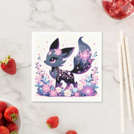Servilleta De Papel Sweet Enchanted Fox Baby Shower