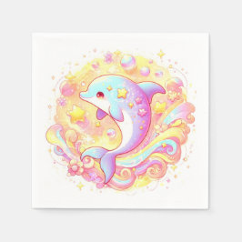 Servilleta De Papel Sweet Fantasy Dolphin Baby Shower