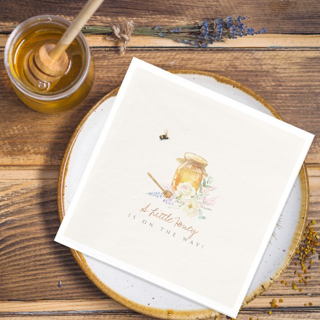 Servilleta De Papel Sweet Little Honey Baby Shower (Subido por el creador)