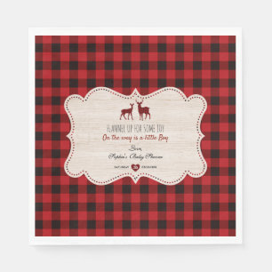 Servilleta De Papel Sweet Lumberjack Little Hunter Baby Shower