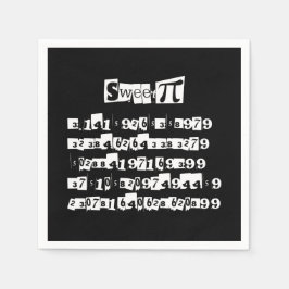 Servilleta De Papel Sweet Pi