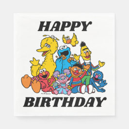 Servilleta De Papel Sweet Sesame Street Pals