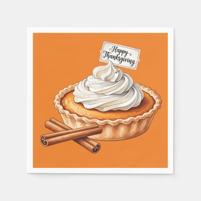 Servilleta De Papel Sweet Thanks Thanksgiving (Anverso)