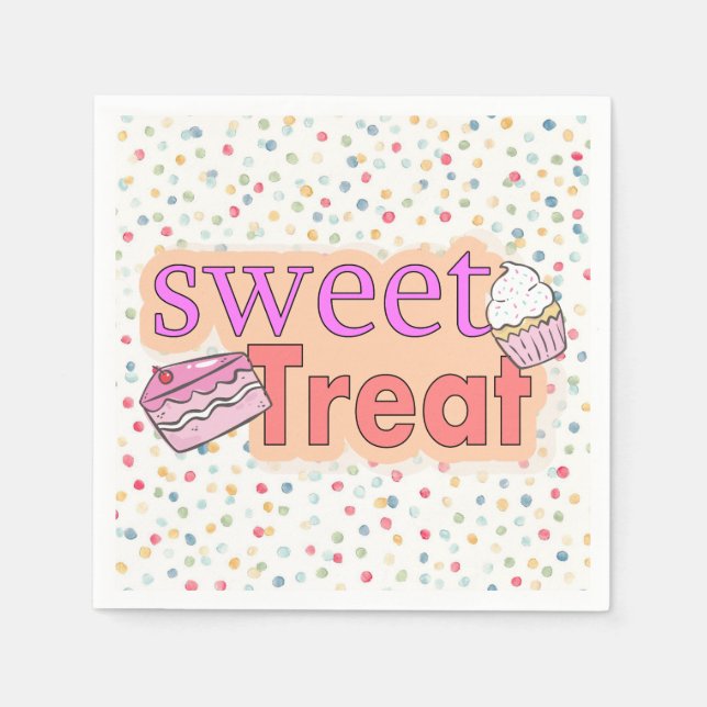 Servilleta De Papel Sweet Treat (Anverso)