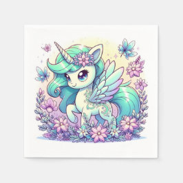 Servilleta De Papel Sweet Unicorn Baby Shower