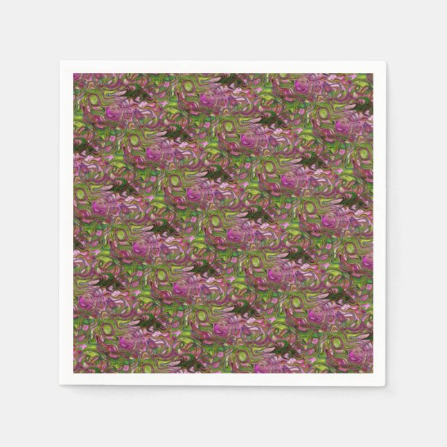 Servilleta De Papel Swirls (Anverso)