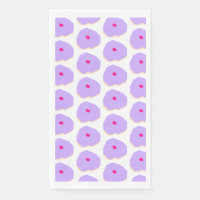 Syringa planta patrón Papel Napkin