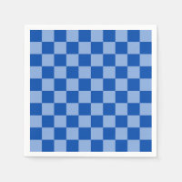 Tablero de ajedrez azul cobalto