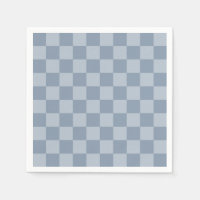 Tablero de ajedrez azul polvoriento