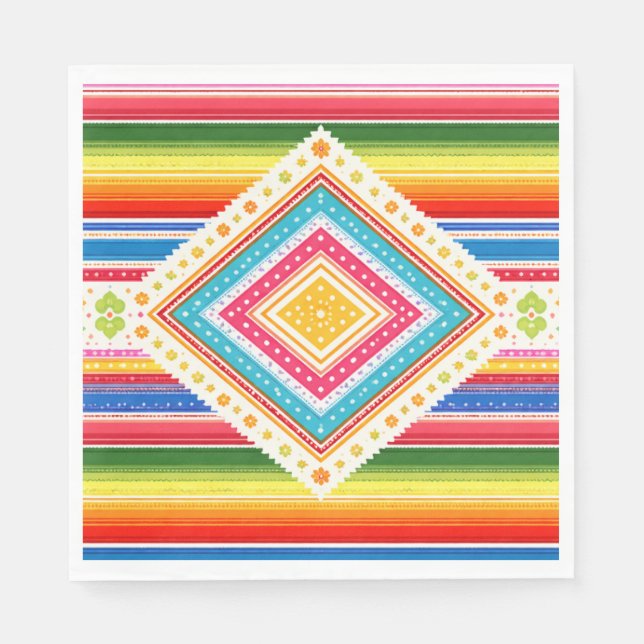 Servilleta De Papel Taco sobre un Baby Shower (Anverso)