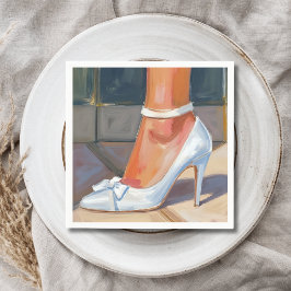 Servilleta De Papel Tacos de novia blancos de boda