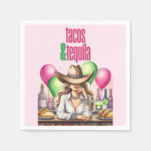 Tacos Rosados Calientes Cumpleaños Bachelorette Br