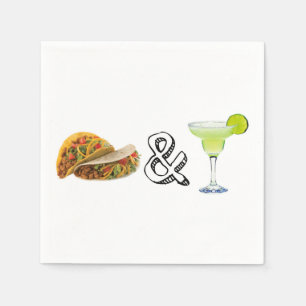 Servilleta De Papel Tacos y Tequila