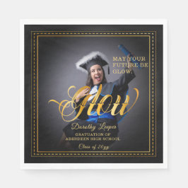 Servilleta De Papel Tacto dorado Resplandor tu futuro.