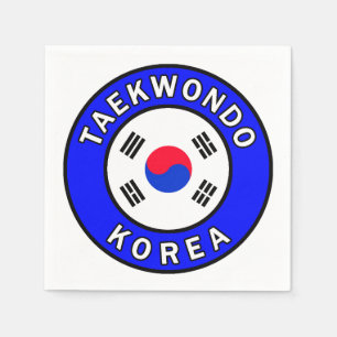 Servilleta De Papel Taekwondo
