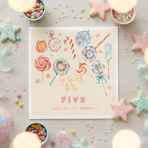 Servilleta De Papel Tan dulce de ser cumpleaños de niños.