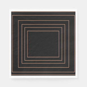 Servilleta De Papel Tan Interior Square Design