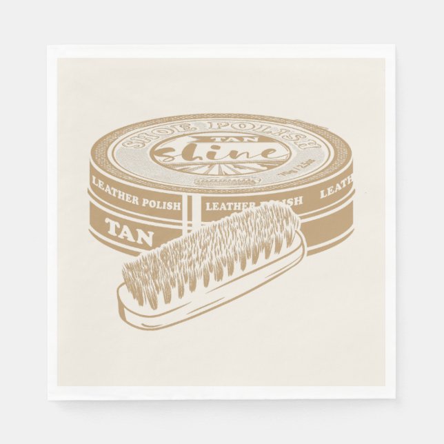 Servilleta De Papel Tan shoepolit arte pop (Anverso)